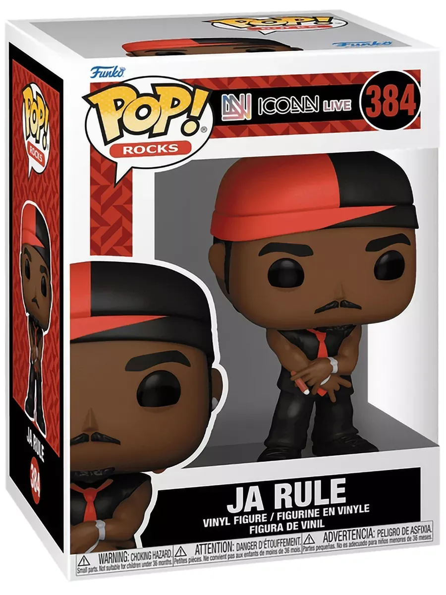 Фигурка Funko POP! Rocks Ja Rule Ja Rule Iconn Live