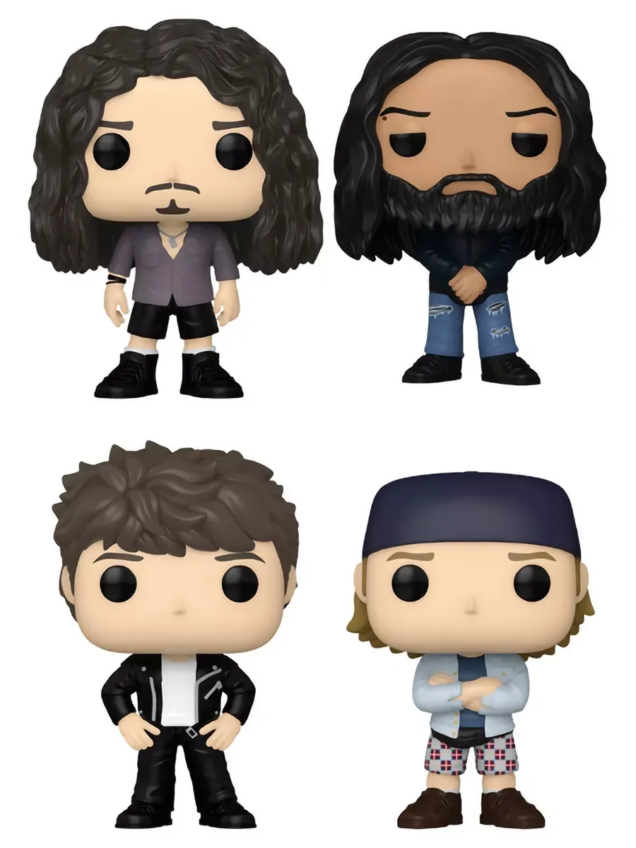Фигурка Funko POP! Soundgarden Chris/Kim/Ben/Matt 4PK 75395