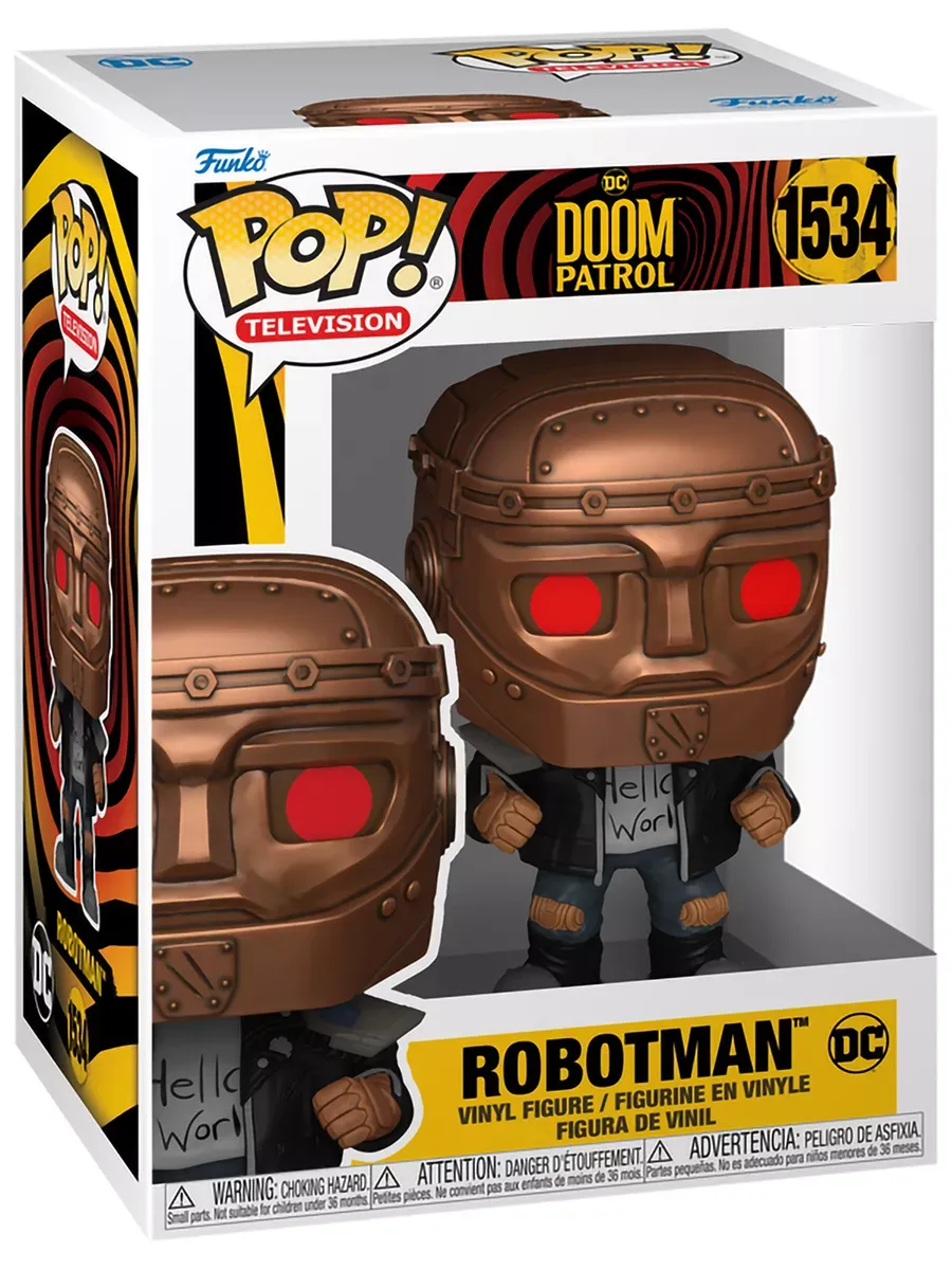 Фигурка Funko POP! TV DC Роковой патруль Робот мен / Клифф