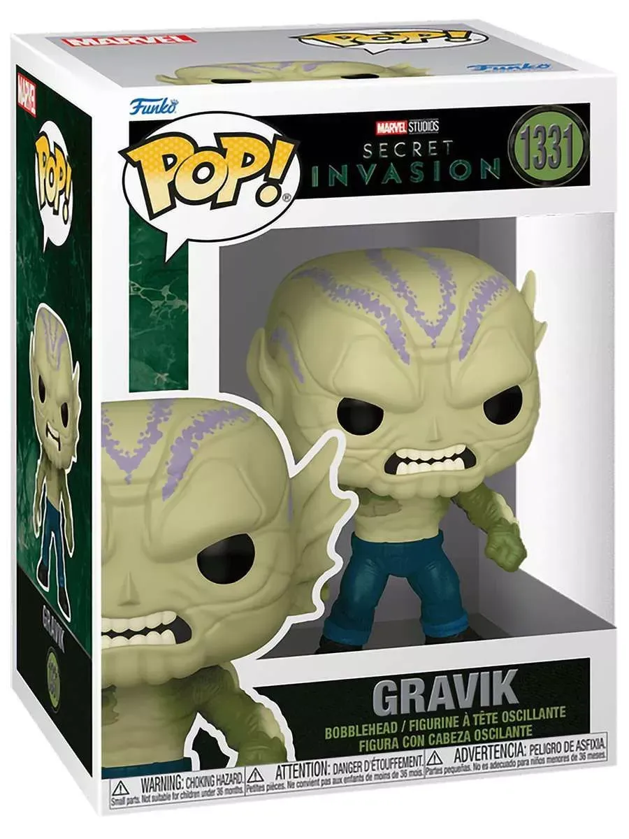 Фигурка Funko POP! башкотряс Марвел Секретные воины Гравик
