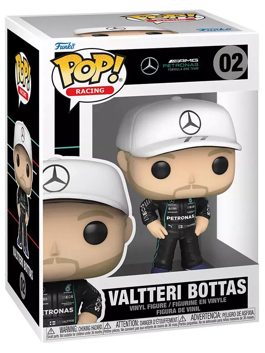 Фигурка Funko POP! Racing F1 Mercedes-AMG Valtteri Bottas