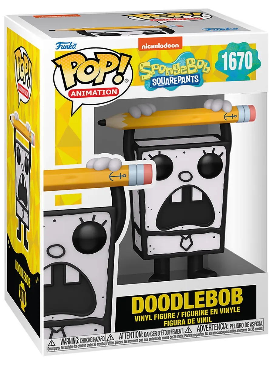 Фигурка Funko POP! Animation Spongebob 25th Doodlebob Фигурка Funko POP! Animation Spongebob 25th Doodlebob