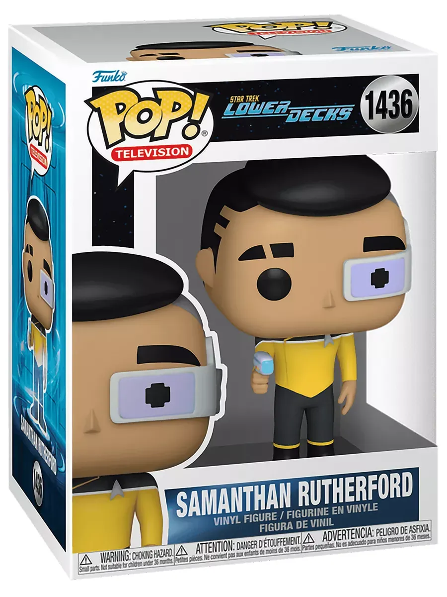 Фигурка Funko POP Star Trek Lower Decks Samanthan Rutherford Фигурка Funko POP Star Trek Lower Decks Samanthan Rutherford