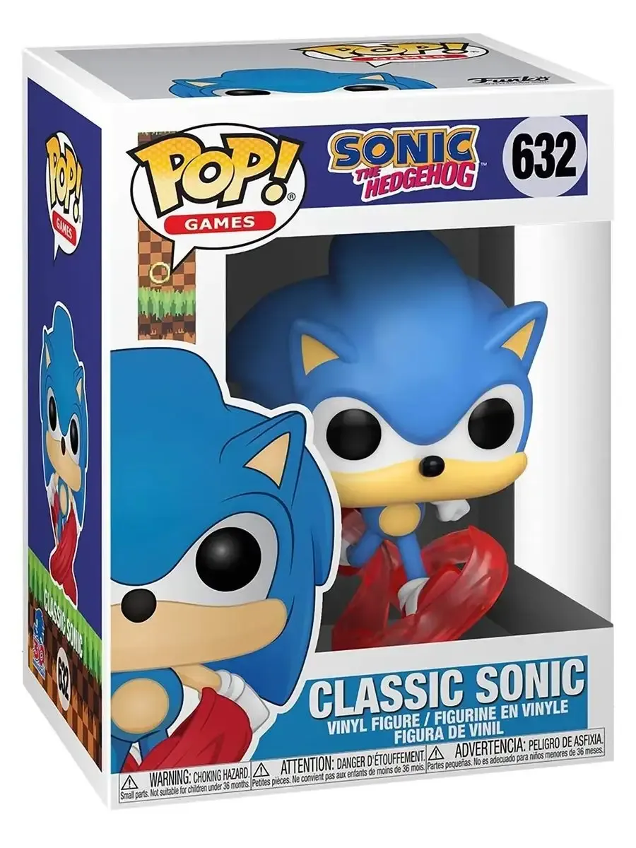 Фигурка Funko POP! Games Sonic 30th Бегущий Соник