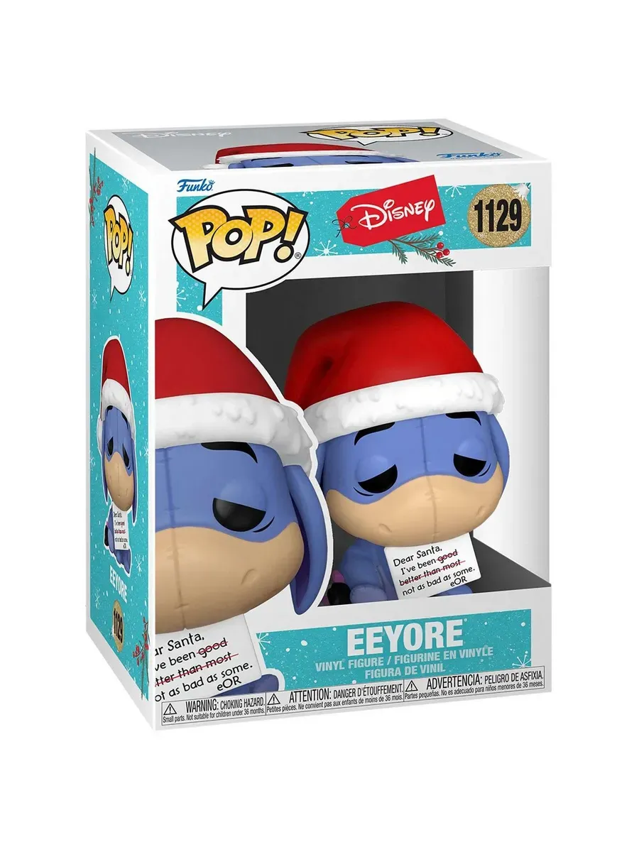 Фигурка Funko POP! Дисней Holiday 2021 Ослик Иа (1129) 57748 Фигурка Funko POP! Дисней Holiday 2021 Ослик Иа (1129) 57748