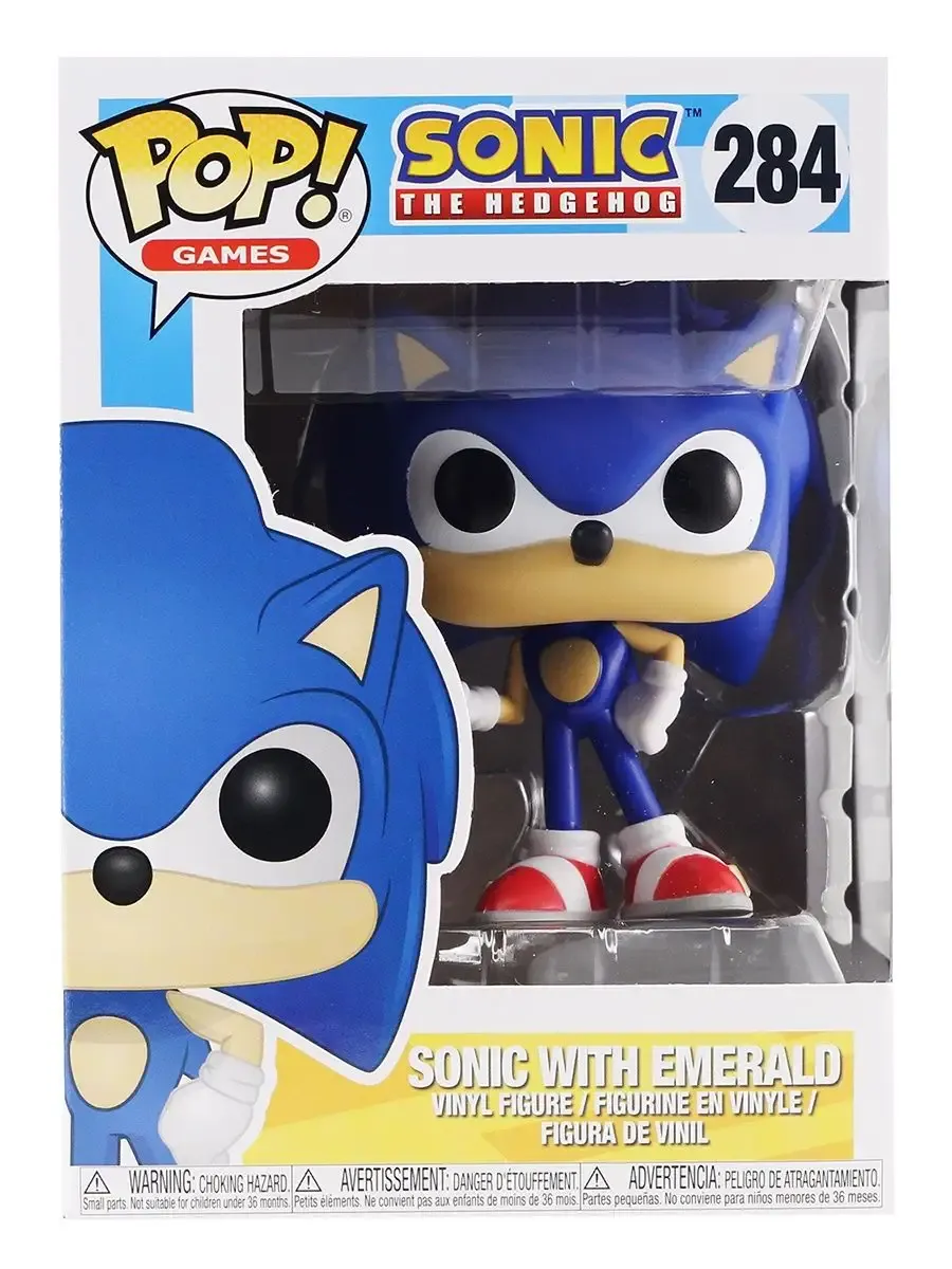 Фигурка Funko POP! Games Ежик Соник с изумрудом Фигурка Funko POP! Games Ежик Соник с изумрудом