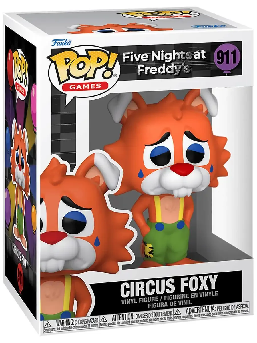 Фигурка Funko POP! Games ФНАФ Balloon Circus Circus Фокси