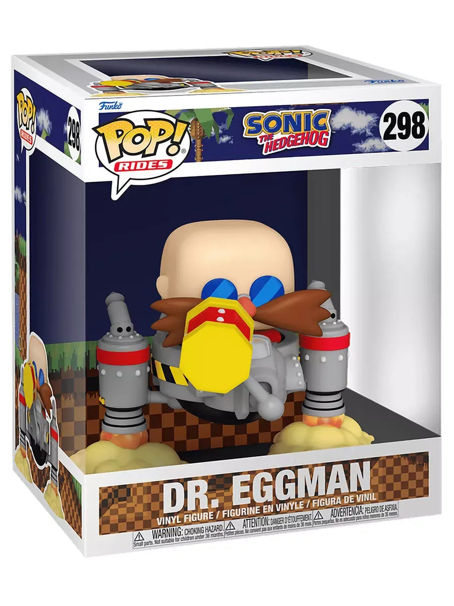 Фигурка Rides Ежик Соник Sonic the Hedgehog Доктор Эггман Фигурка Rides Ежик Соник Sonic the Hedgehog Доктор Эггман