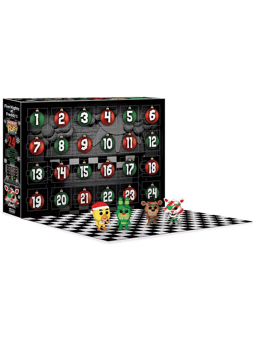 Подарочный Адвент календарь Funko FNAF ФНАФ 2023 24 фигурки