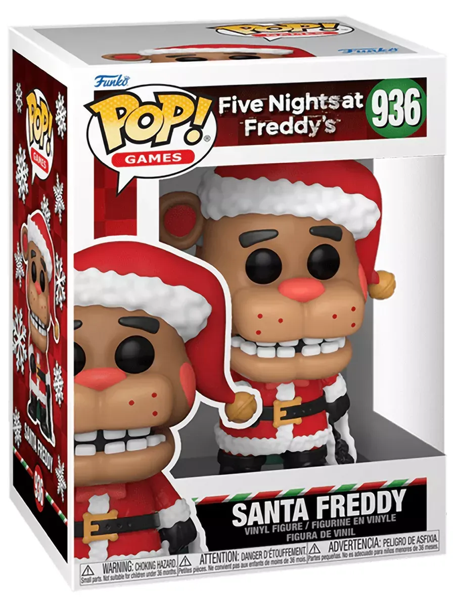 Фигурка Funko POP! Games FNAF Holiday Santa Freddy Fazbear
