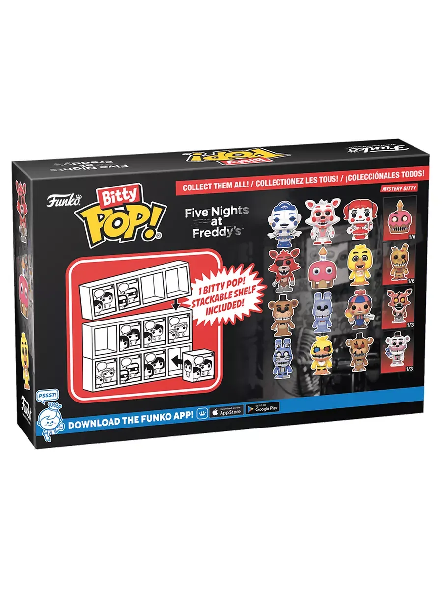 Фигурка Funko Bitty POP! ФНАФ Ballora+Funtime Foxy+Baby+? Фигурка Funko Bitty POP! ФНАФ Ballora+Funtime Foxy+Baby+?