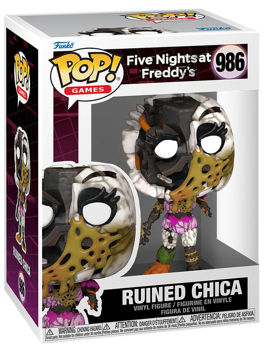 Фигурка Funko POP! ФНАФ Security Breach Ruin Ruined Чика