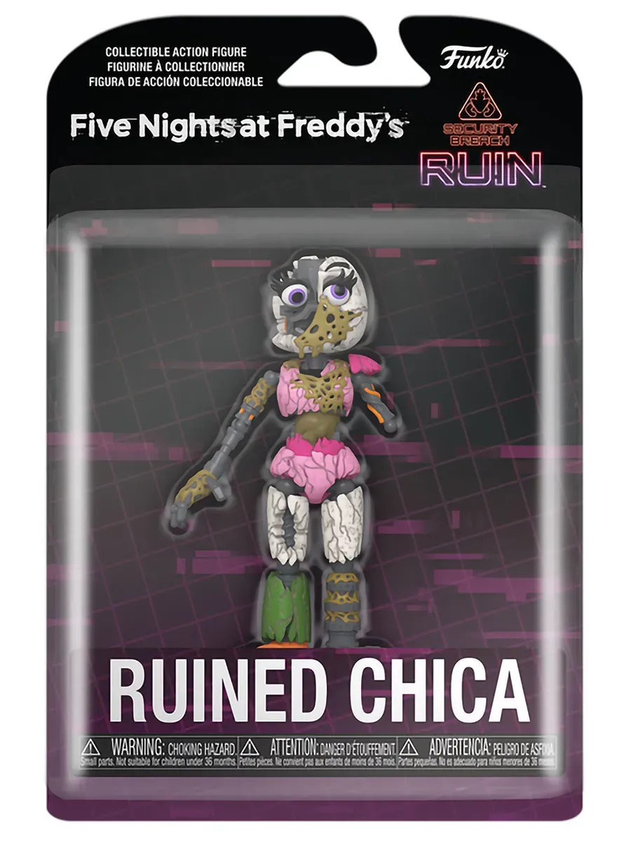 Фигурка Funko Action ФНАФ Security Breach Ruin Ruined Чика