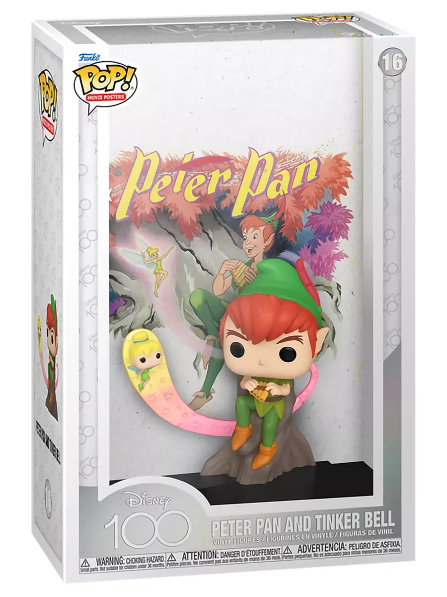 Фигурка Funko POP! Posters Дисней Питер Пен и Тинкер Белл