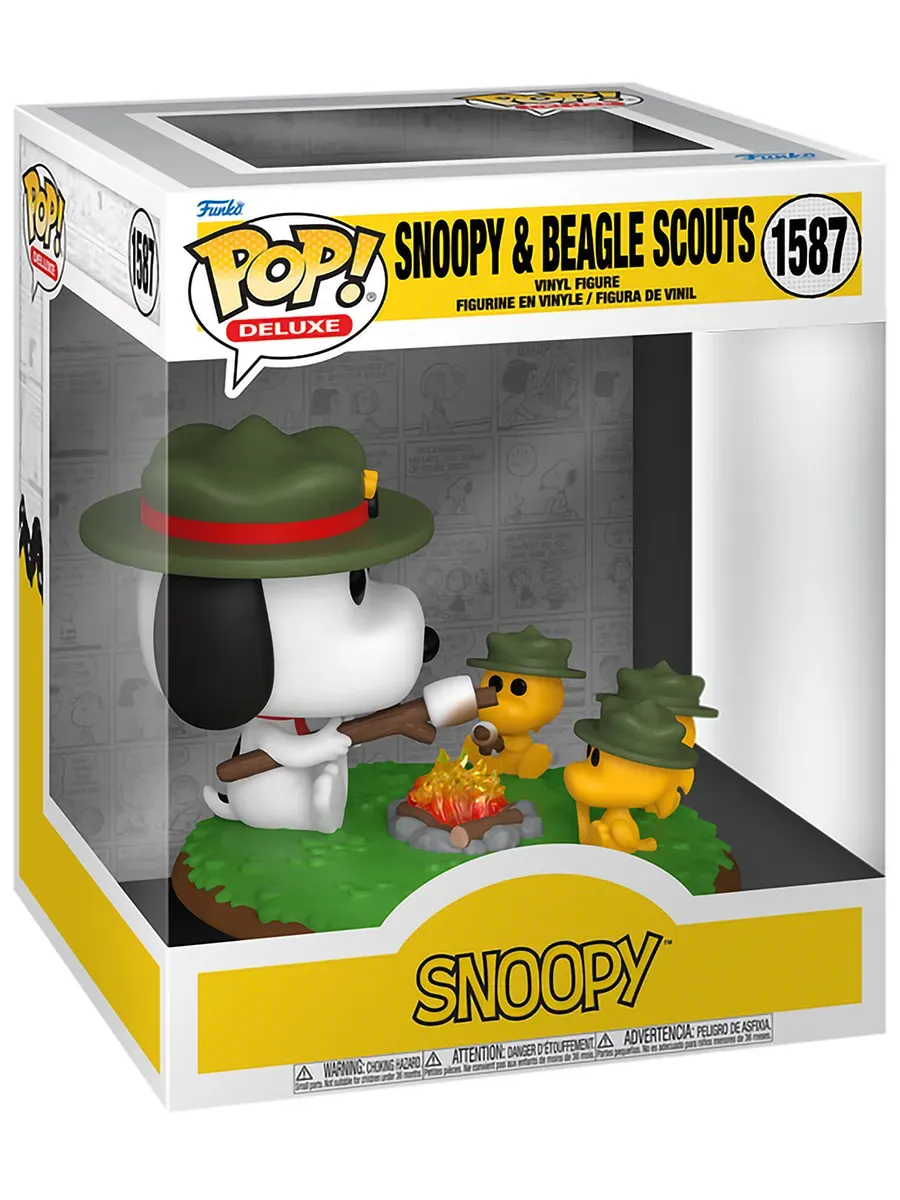 Фигурка Funko POP! Deluxe Peanuts Snoopy & Beagle Scouts
