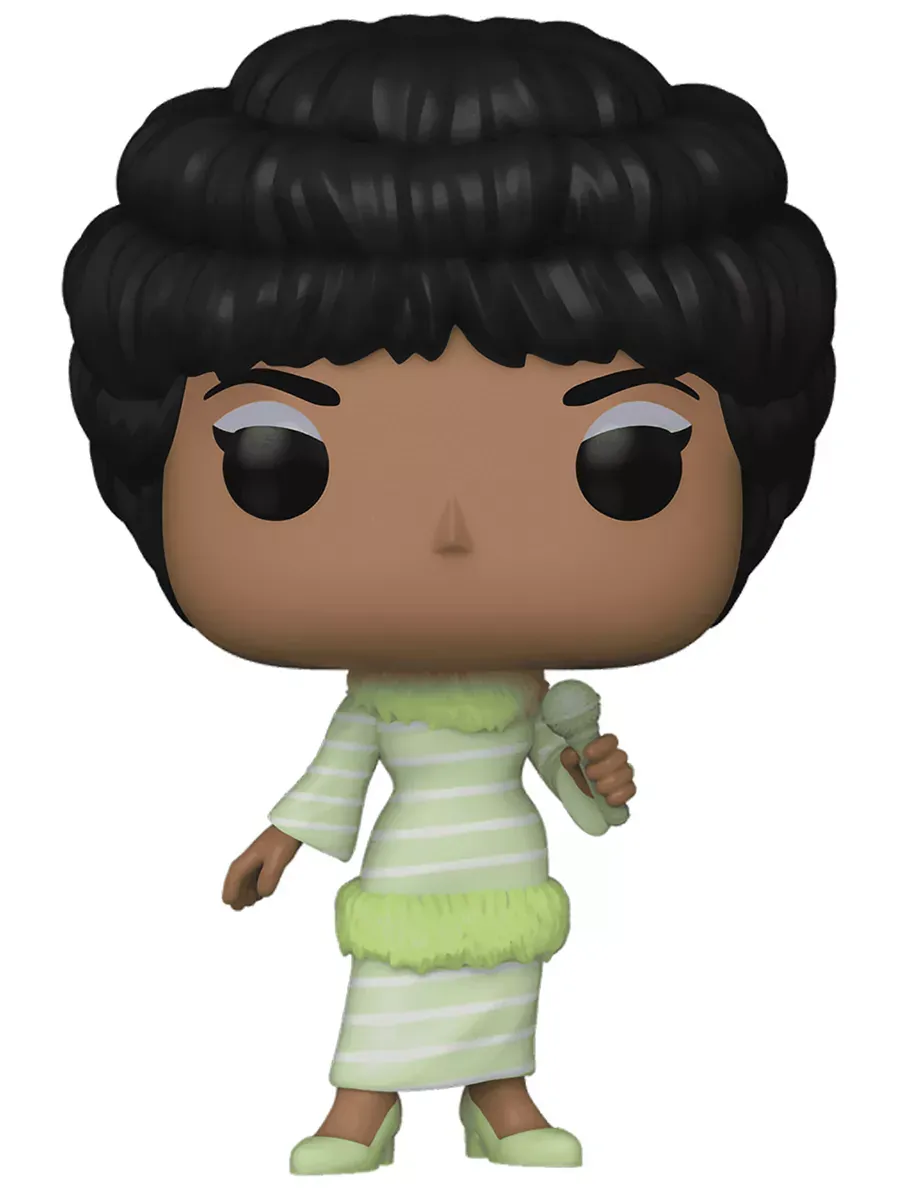 Фигурка Funko POP! Rocks Aretha Franklin (Green Dress)