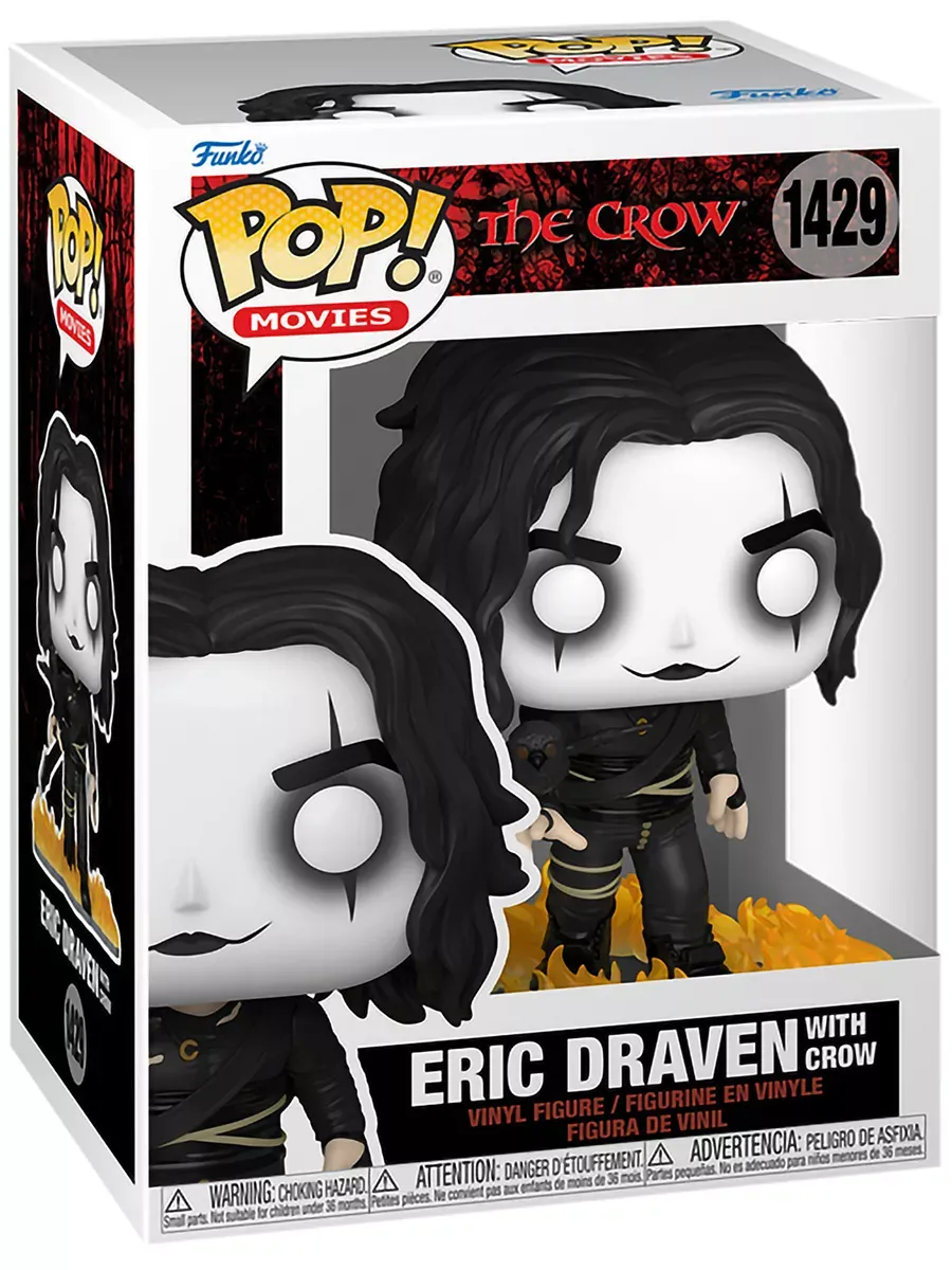 Фигурка Funko POP! Movies Эрик Дрэйвен с вороном