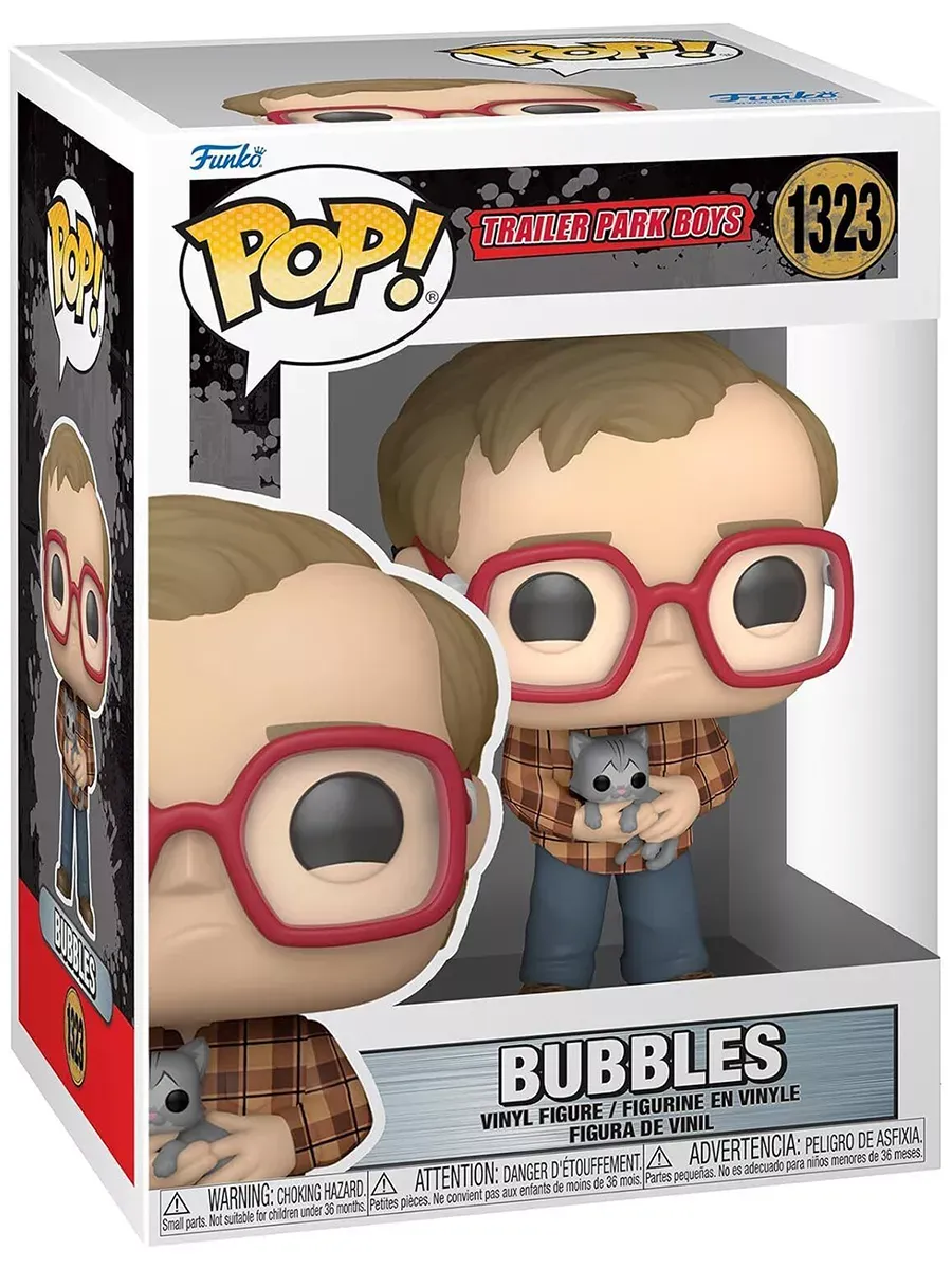 Фигурка Funko POP! TV Trailer Park Boys Bubbles with Cat