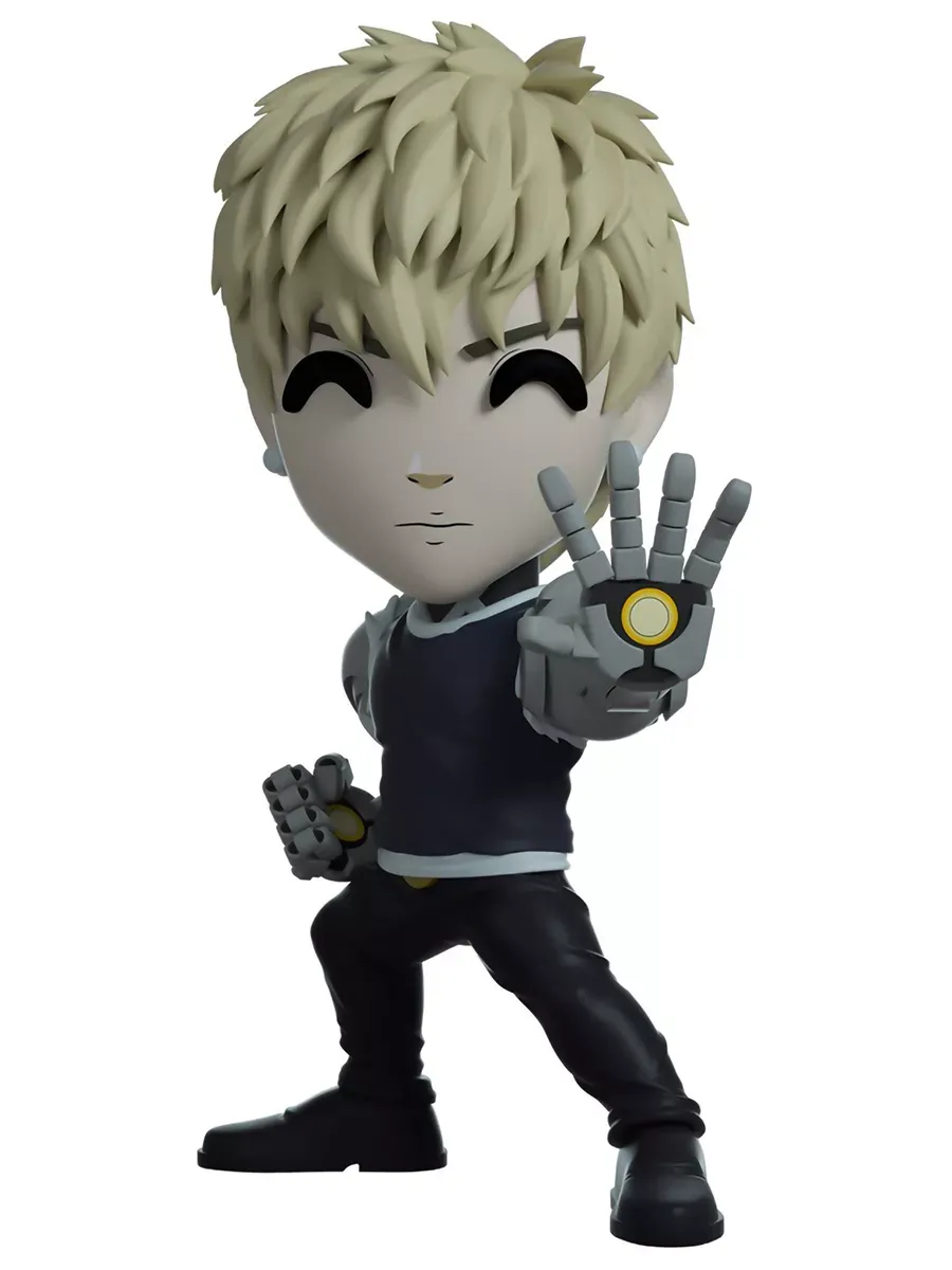 Фигурка One Punch Man Genos Ванпанчмен Генос #1 11 см