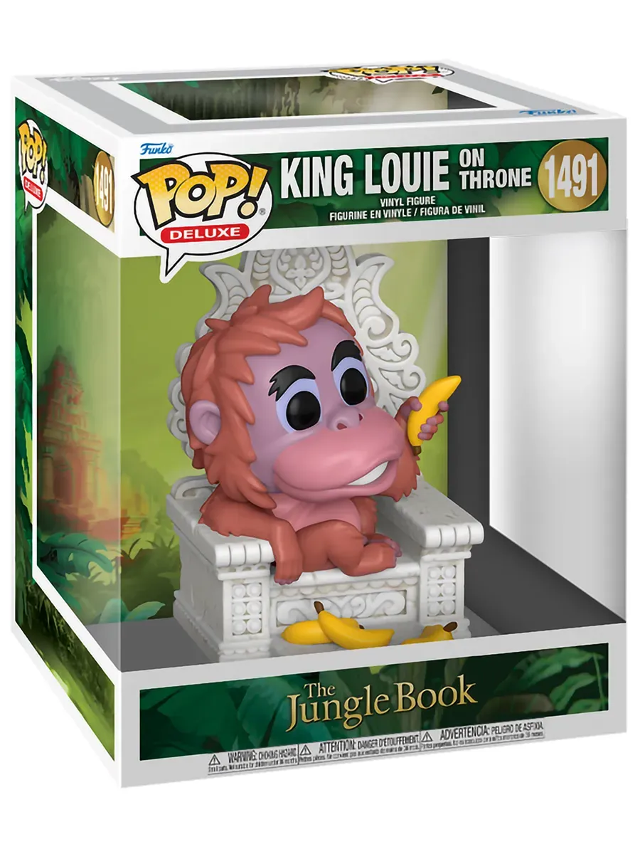 Фигурка Funko POP! Deluxe Дисней Книга джунглей King Louie Фигурка Funko POP! Deluxe Дисней Книга джунглей King Louie