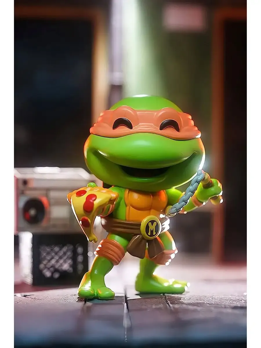 Фигурка TMNT Michelangelo Черепашки ниндзя Микеланджело 11см Фигурка TMNT Michelangelo Черепашки ниндзя Микеланджело 11см