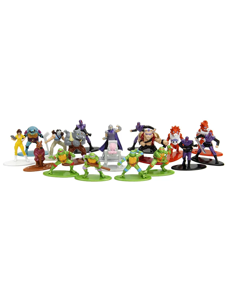 Набор фигурок Nano TMNT 18 pack 34460