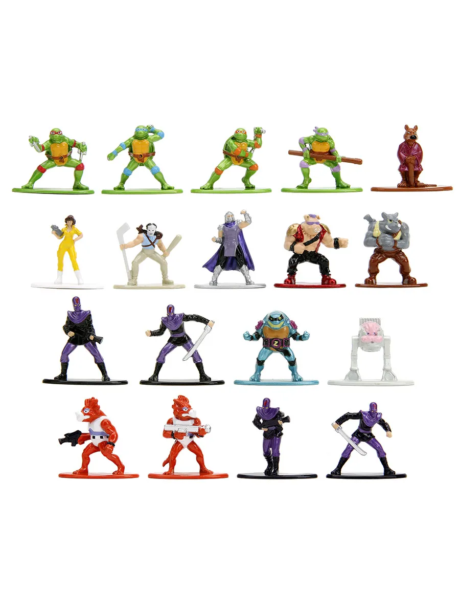Набор фигурок Nano TMNT 18 pack 34460
