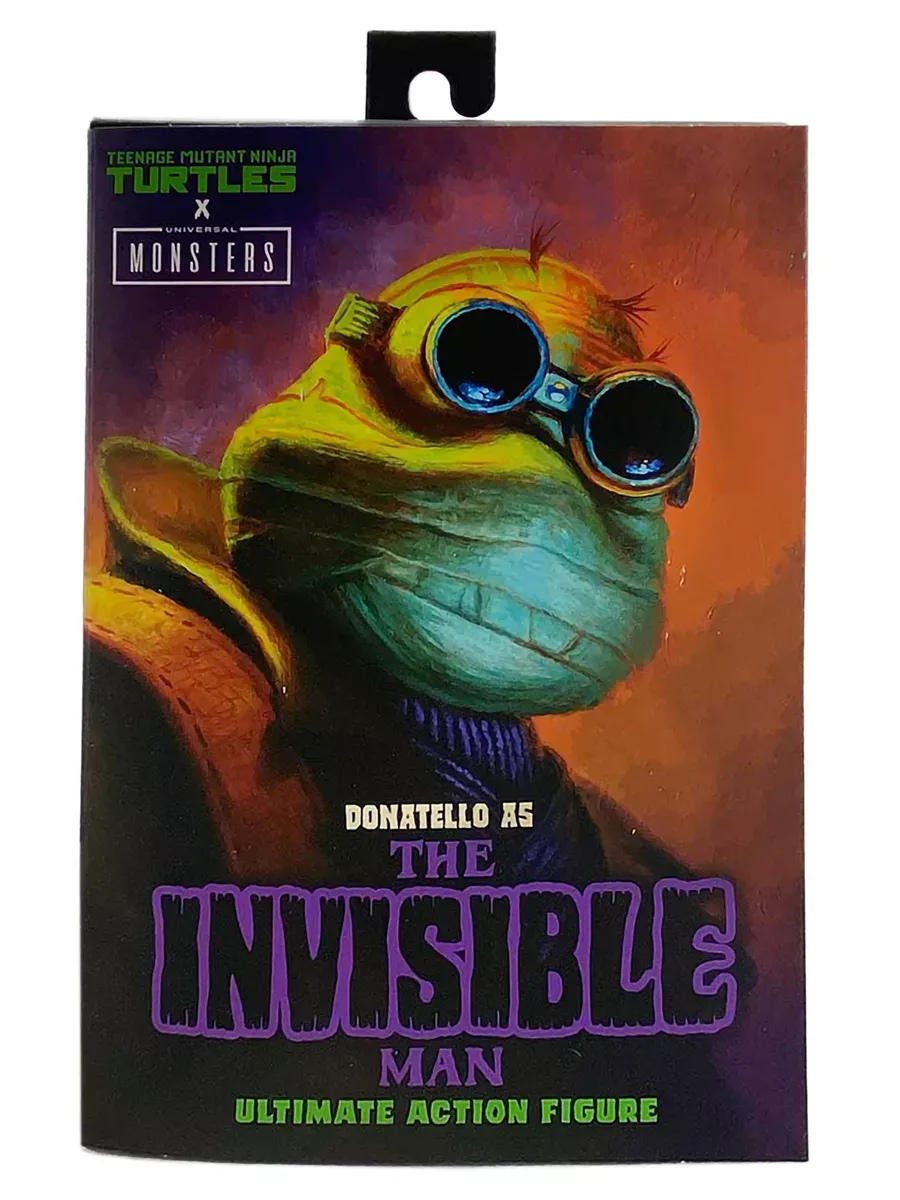 Фигурка NECA TMNT Черепашки ниндзя Донателло Invisible Man