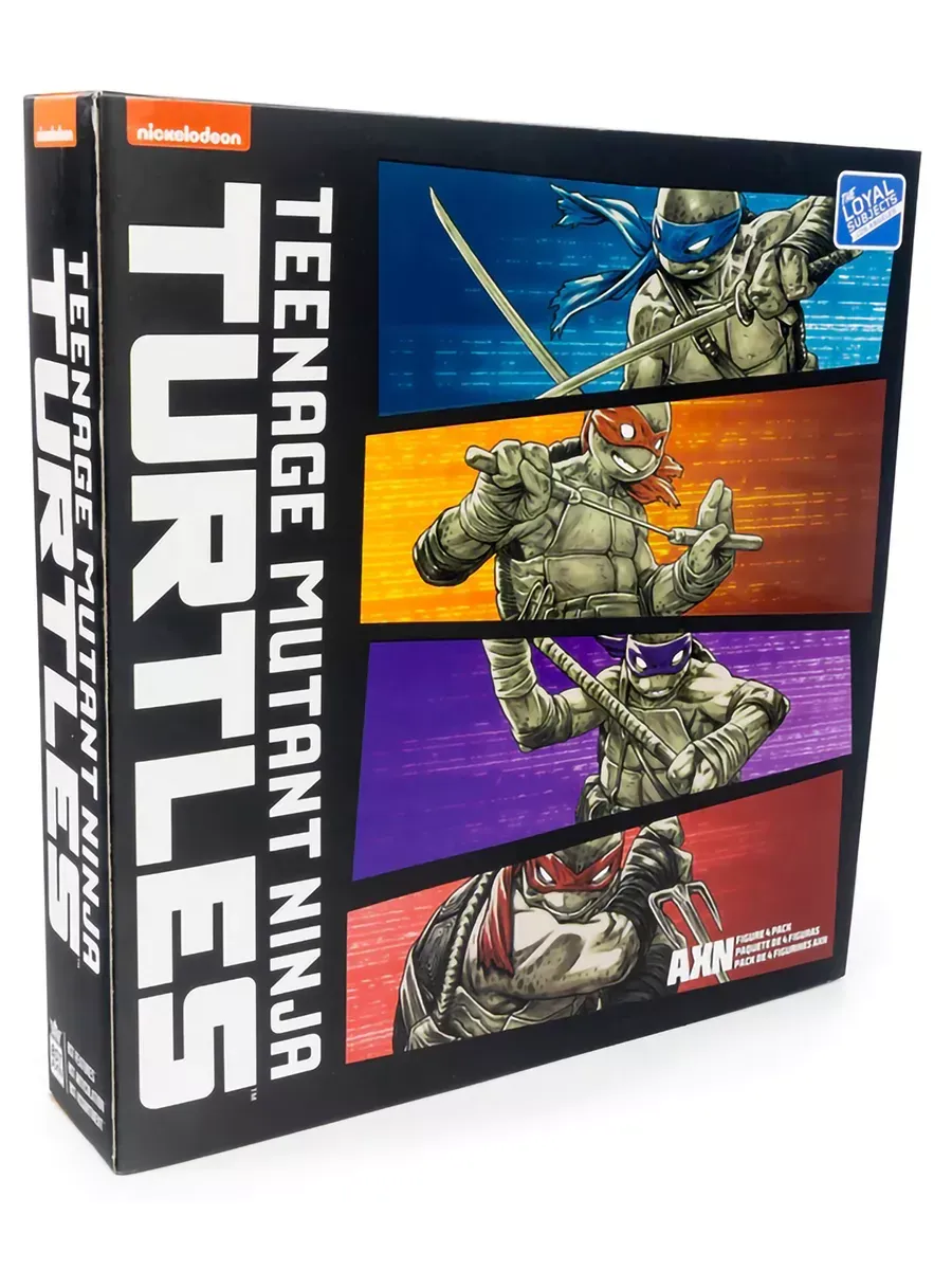 Фигурки Черепашки-ниндзя IDW Comics (Ч/Б) BST AXN 30см