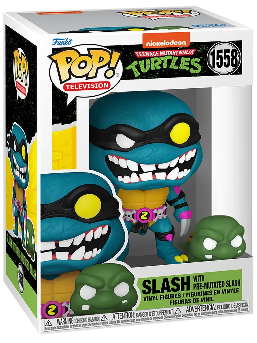 Фигурка Funko POP! TV Черепашки-ниндзя S4 Slash Слэш
