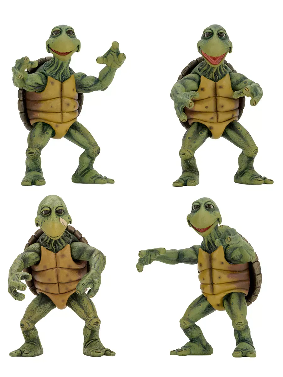 Набор фигурок 4шт Черепашки ниндзя Baby Turtles 10см
