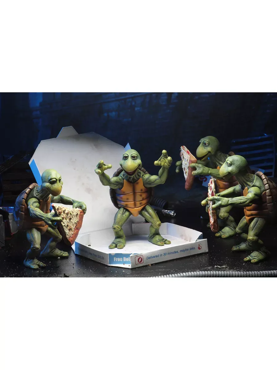 Набор фигурок 4шт Черепашки ниндзя Baby Turtles 10см