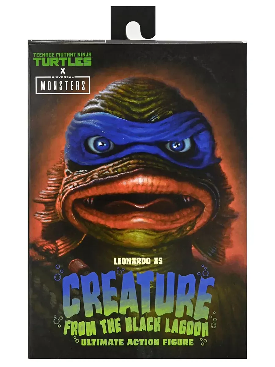 Фигурка Universal Monsters X Ninja Turtles Leonardo 18см