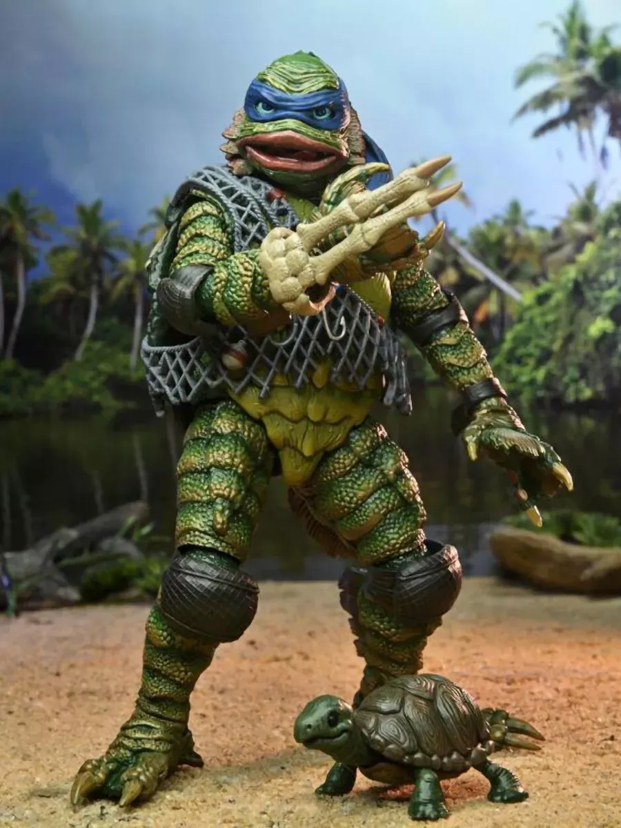 Фигурка Universal Monsters X Ninja Turtles Leonardo 18см