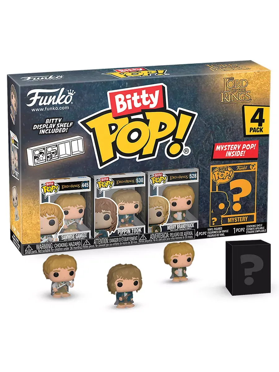 Фигурка Funko Bitty Властелин колец Сэм + Пиппин + Мерри +?