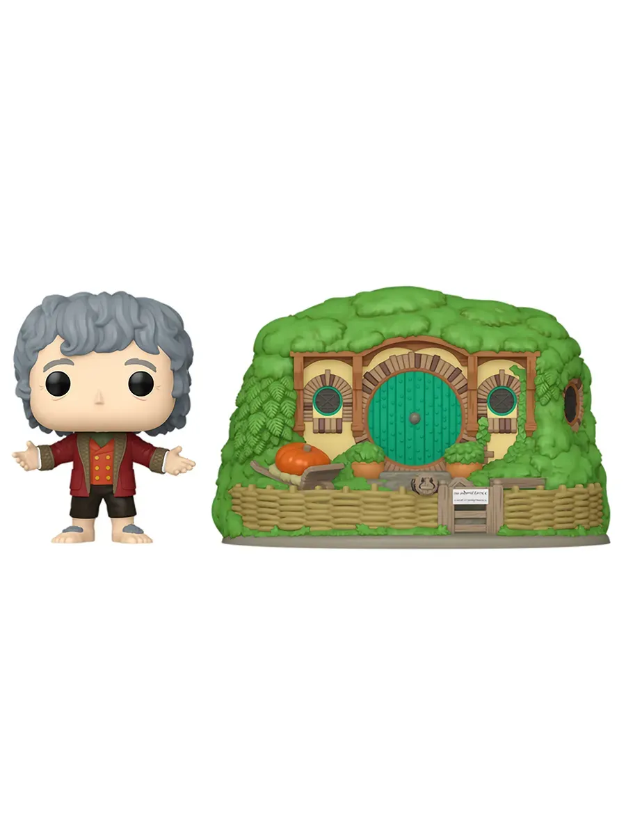Фигурка Funko POP! Town LOTR Bilbo Baggins with Bag-End