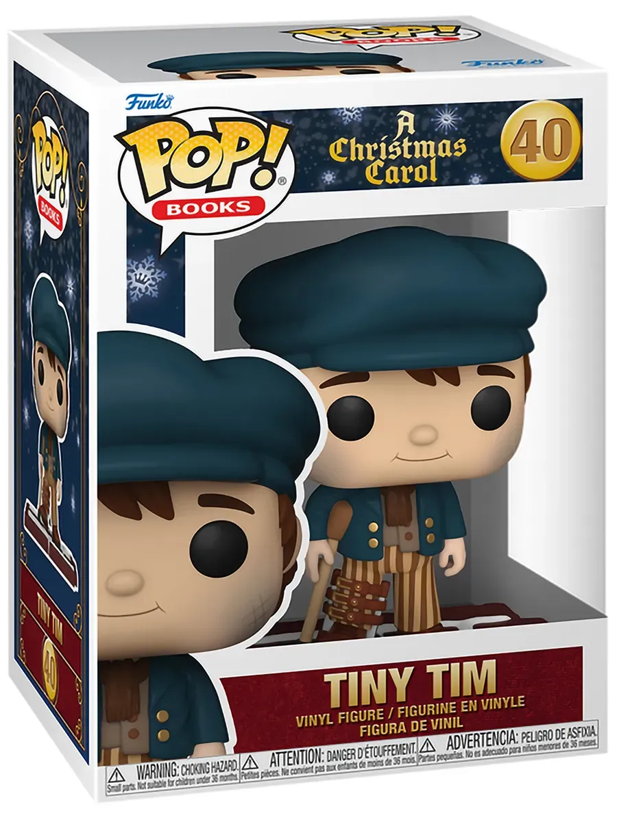 Фигурка Funko POP! Books Christmas Carol Крошка Тим (40)