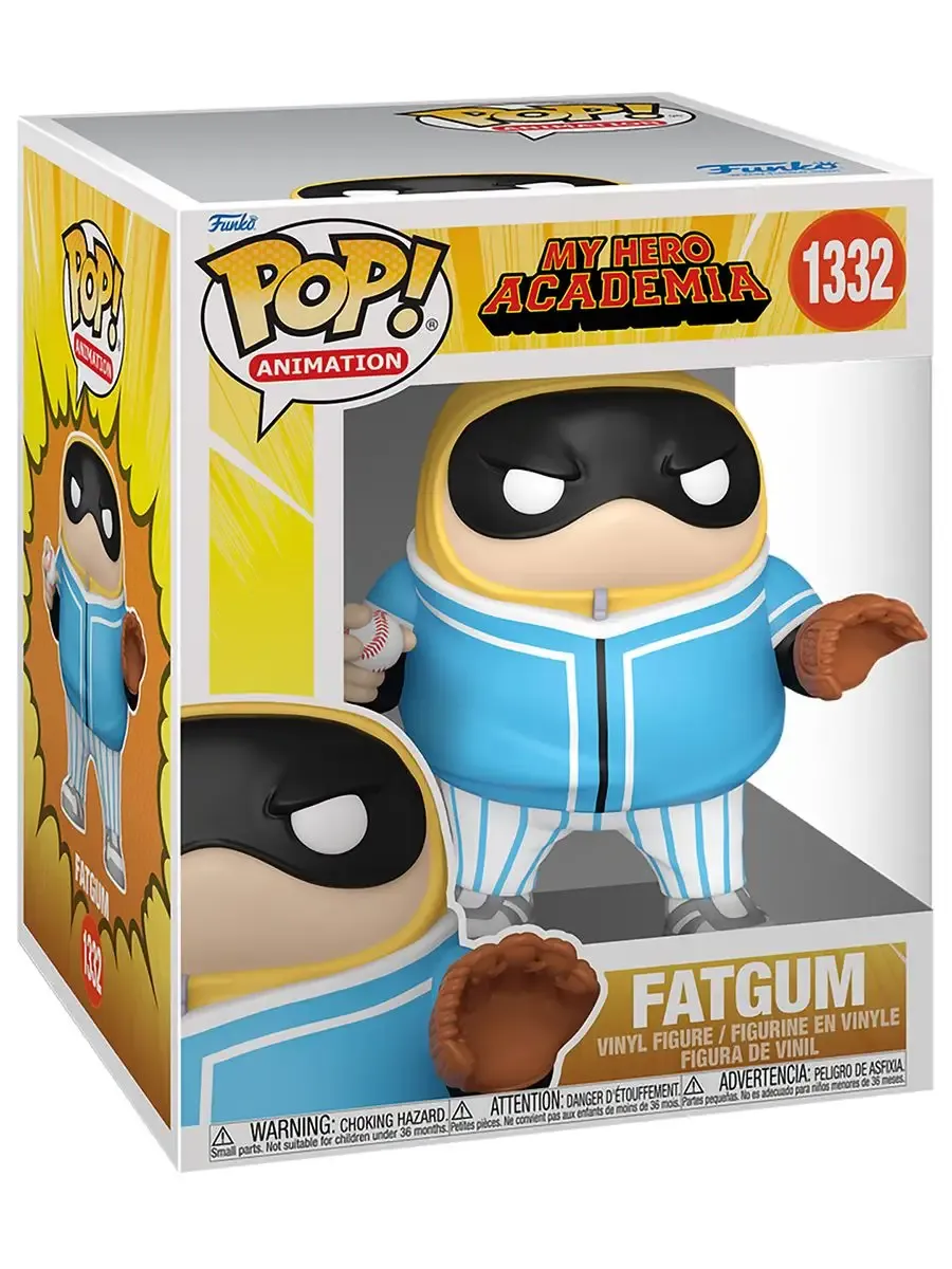 Фигурка аниме Funko POP! Моя геройская Академия Фэтгам 6