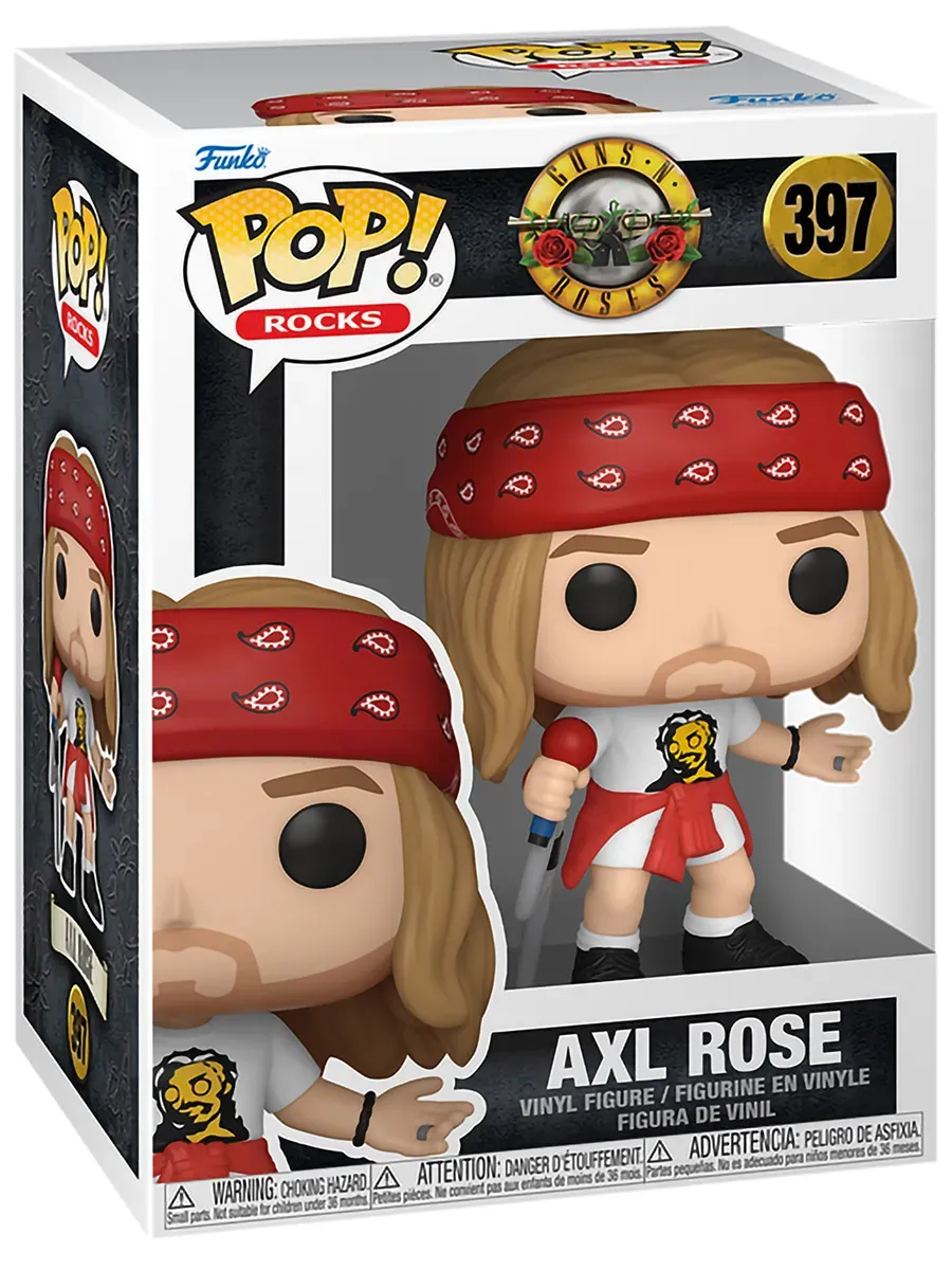 Фигурка Funko POP Rocks Guns N' Roses Axl Rose w/Red Bandana