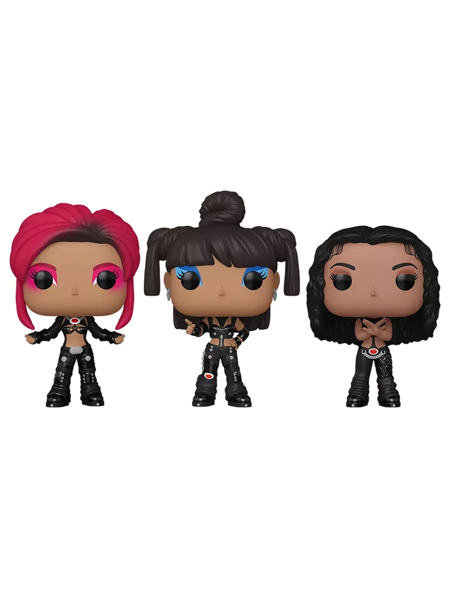 Фигурка Funko POP Rocks TLC Scrubs T-Boz/Left Eye/Chilly 3PK