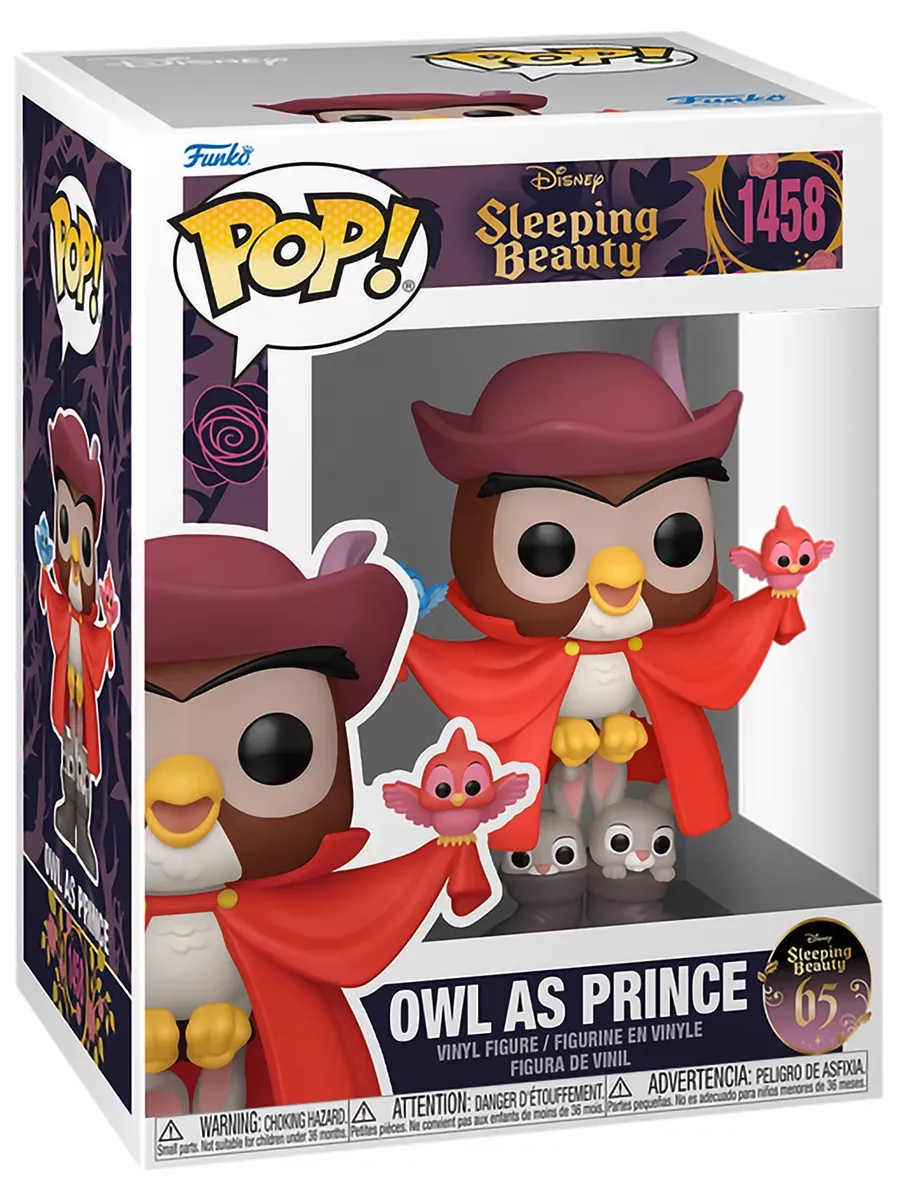 Фигурка Funko POP Дисней Спящая красавица 65th Owl as Prince