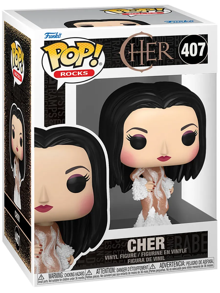 Фигурка Funko POP! Rocks Cher Шер (1974 Met Gala)