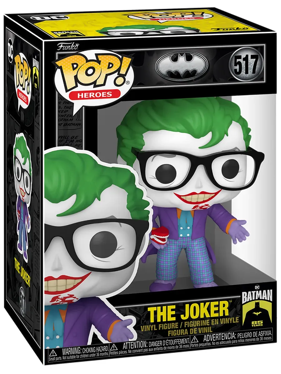 Фигурка Funko POP! Heroes Batman 85th Joker with Teeth 517