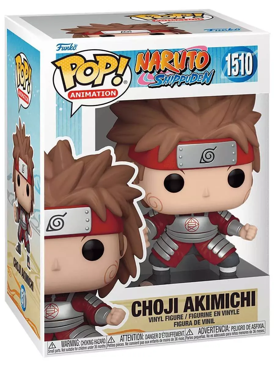 Фигурка аниме Funko POP! Naruto Наруто Чоуджи Акимичи Фигурка аниме Funko POP! Naruto Наруто Чоуджи Акимичи