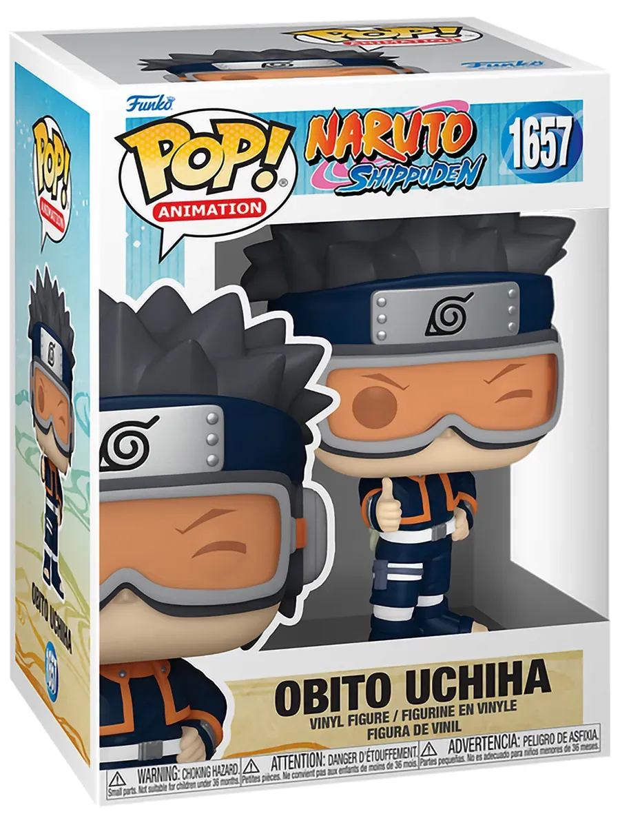Фигурка аниме Funko POP! Naruto Shippuden Obito Uchiha Фигурка аниме Funko POP! Naruto Shippuden Obito Uchiha