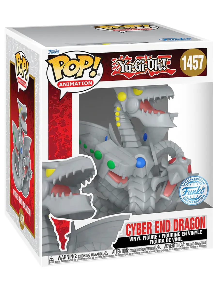 Фигурка аниме Funko POP! Yu-Gi-Oh Cyber End Dragon 6