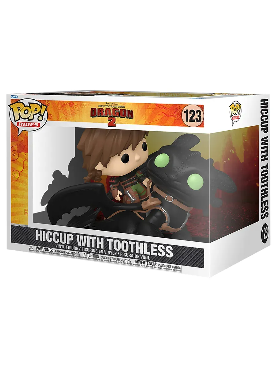 Фигурка Funko Как приручить дракона 2 Иккинг и Беззубик