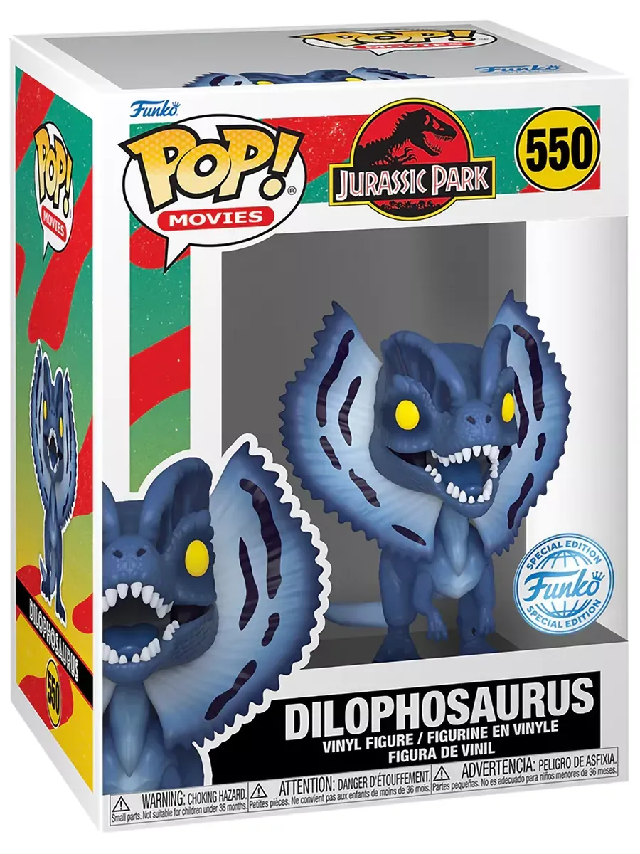 Фигурка Funko POP! Парк Юрского периода Дилофозавр MNLT 550