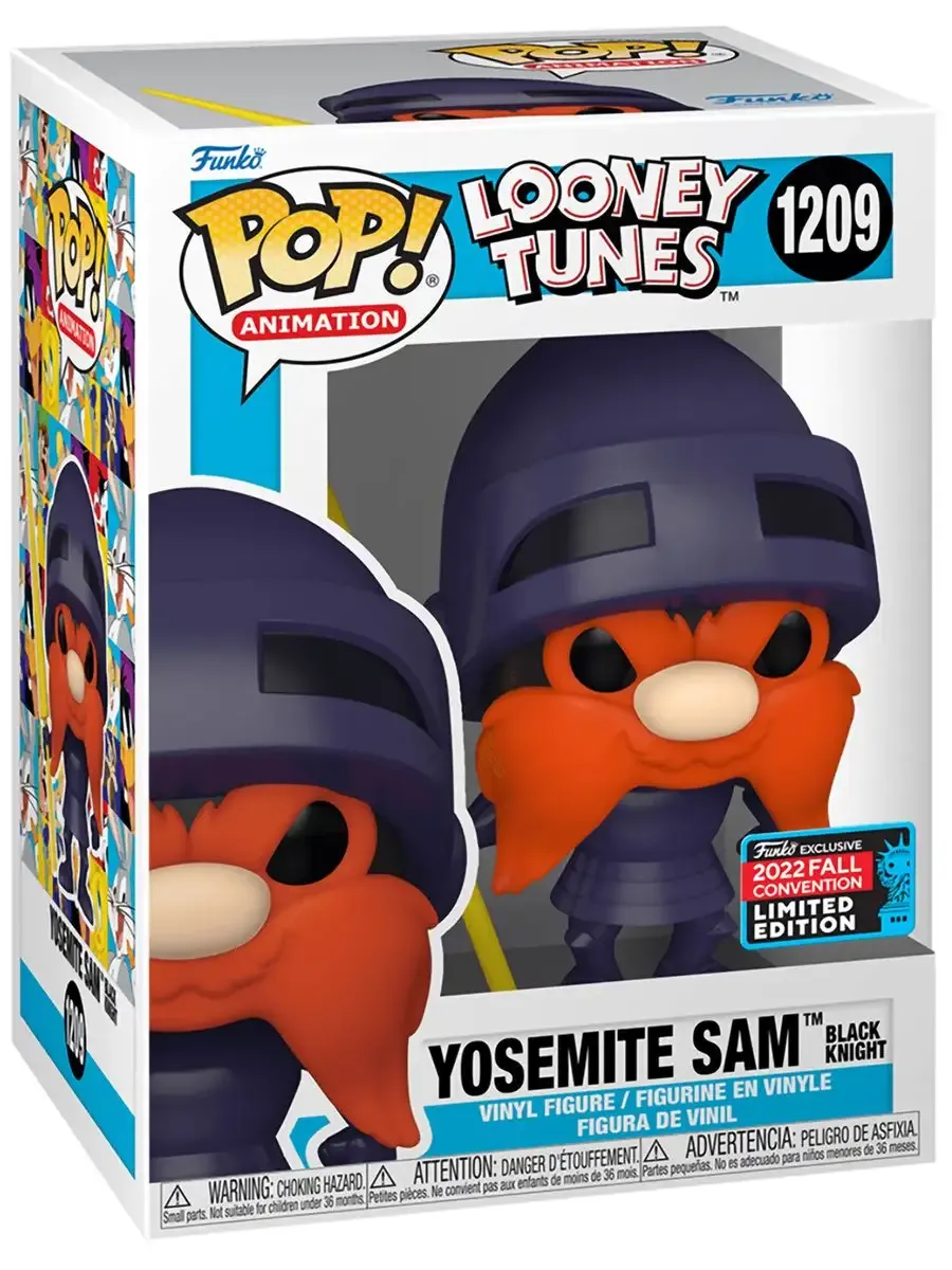 Фигурка Looney Tunes Йосемитский Сэм Black Knight NYCC22