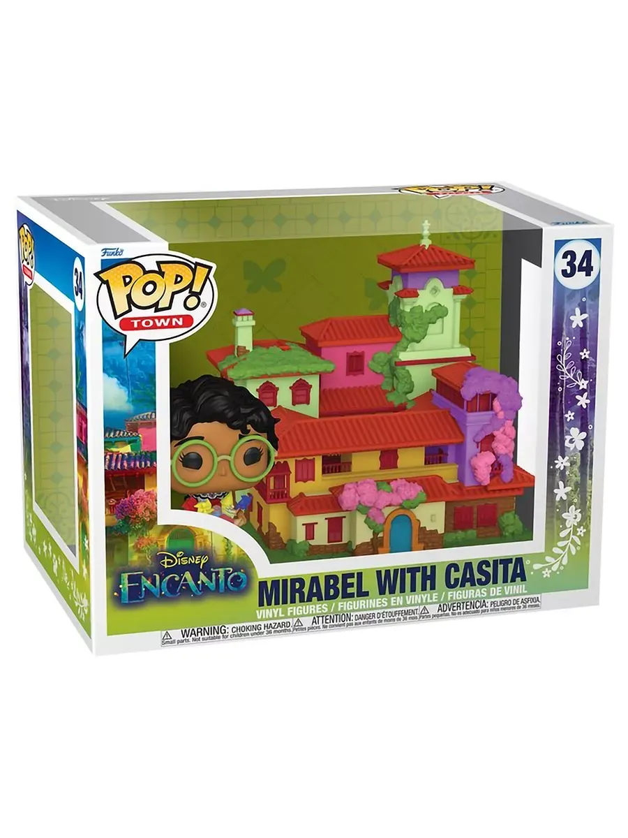 Фигурка Funko POP! Town Дисней Энканто Мирабель w/ Casita